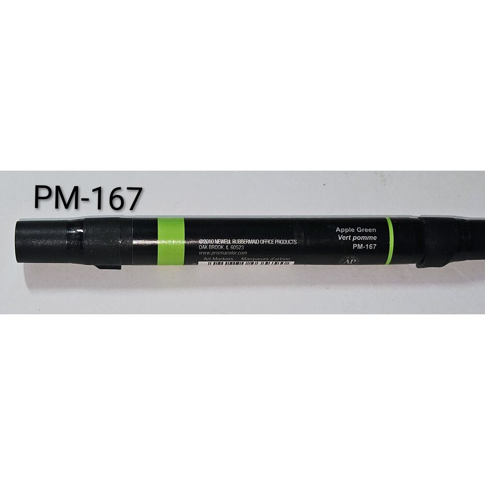 Prismacolor Premier PM-167 APPLE GREEN Double Sided Art Marker Chisel Fine NEW